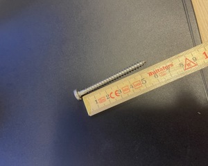 Chipboard screw 5.0x60 Spax pan head SST